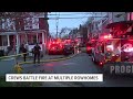 One person injured after rowhome fire in Harrisburg