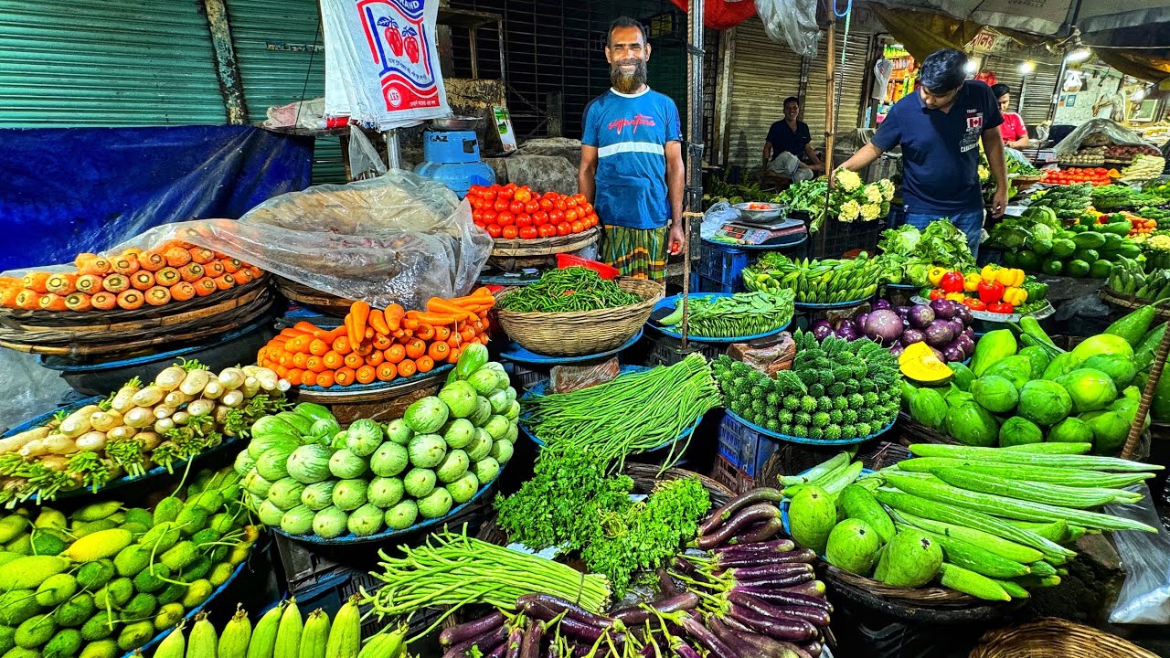 শিমের কেজি ২৮০, টমেটো প্রতিকেজি ১৪০, বেগুনের দাম ১২০ টাকা 🥴 ঢাকার সবজি বাজার 🇧🇩 Vegetable Market