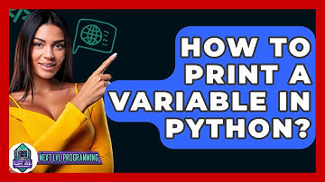 How To Print A Variable In Python? - Next LVL Programming