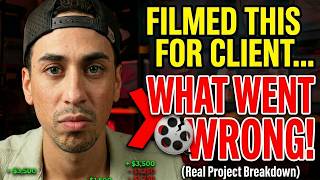 I Filmed This for a Client... Here's What Went Wrong (Real Project Breakdown)