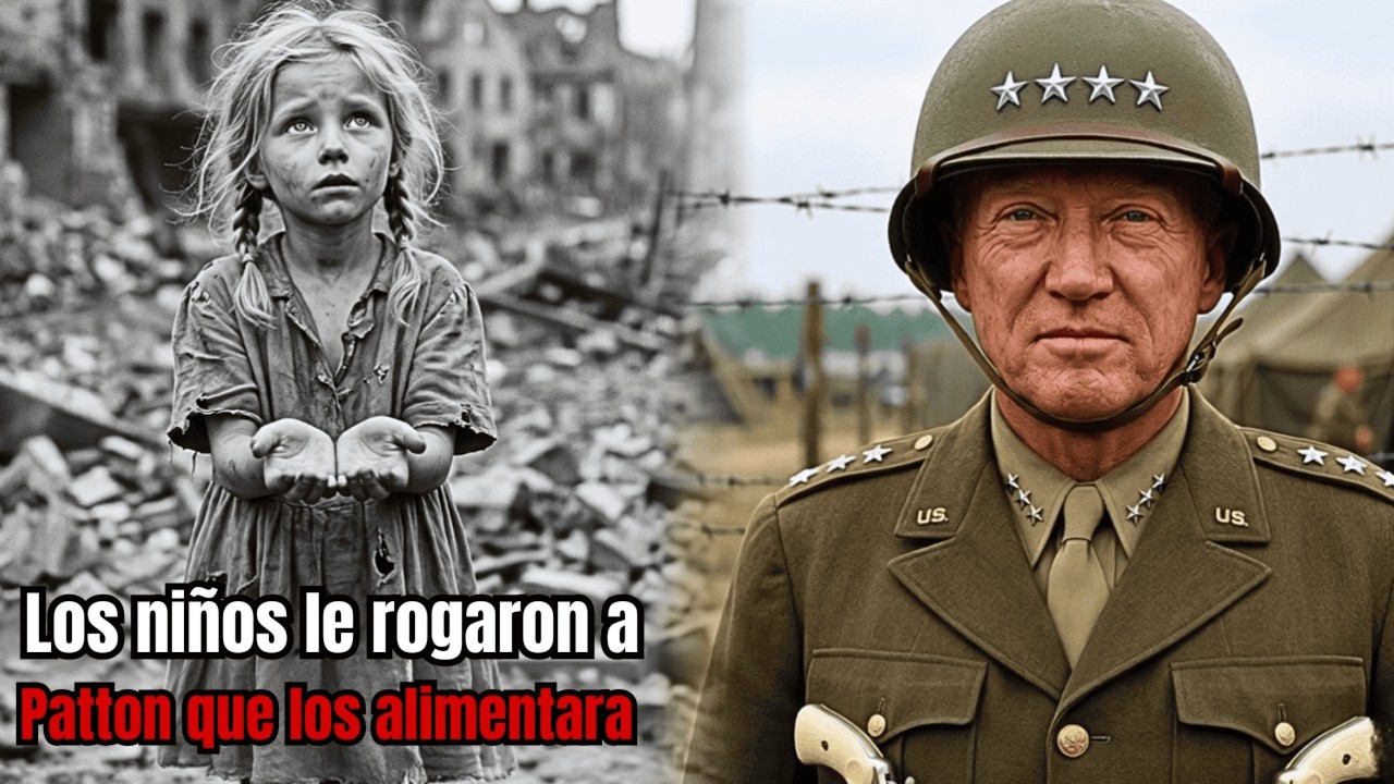 What Patton said when a German girl asked for food