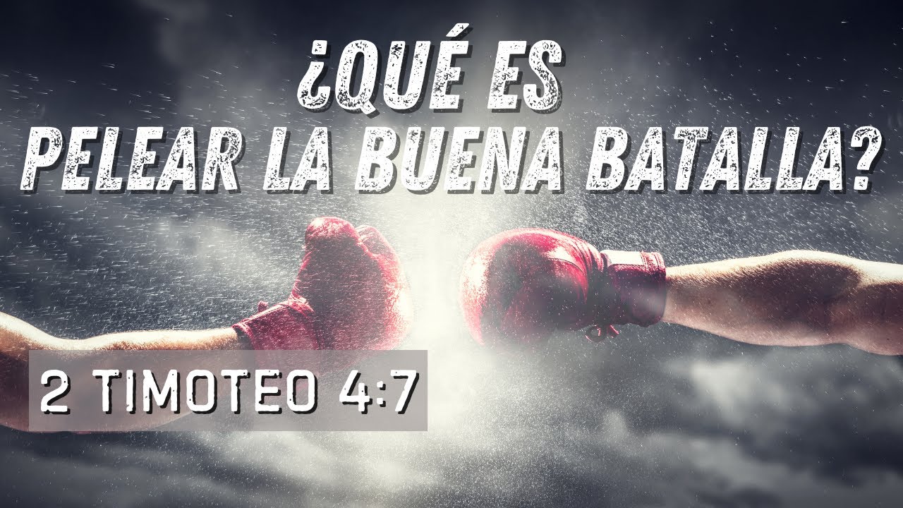 EXPLICACIÓN: 2 Timoteo 4:7 || ¿Qué es Pelear la Buena Batalla? con Ricardo Cains || MinisterioRAME