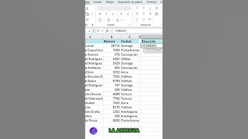 Concatenar - La nueva función de Excel #microsoftexcel #concatenar #excelfacil #exceltips #excel