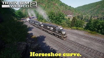 Train Sim World 2 - Horseshoe curve - First look