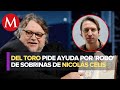 Guillermo del Toro pide ayuda a Ebrard para evitar que envíen a Israel a sobrinas de productor