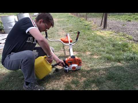 Stihl FS 490 C-EM first test and put into service