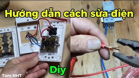 Hướng dẫn cách gắn dây điện vào CB và ổ cắm điện an toàn chắc chắn￼ #trick #tool #electronic #shorts