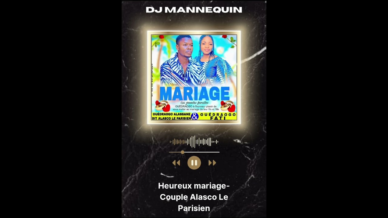 DJ mannequin - Heureux mariage Alasco de Paris