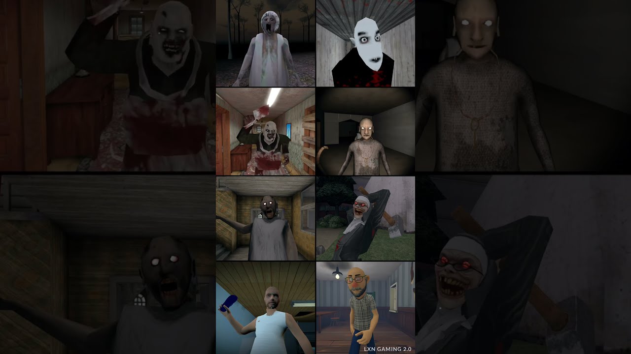 Slendrina Mom Vs Nosferatu Psychopath Hunt 2 Granny 5 Evil Neighbor 3 