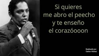 Miedo de hablarte -Karaoke (Julio Jaramillo)