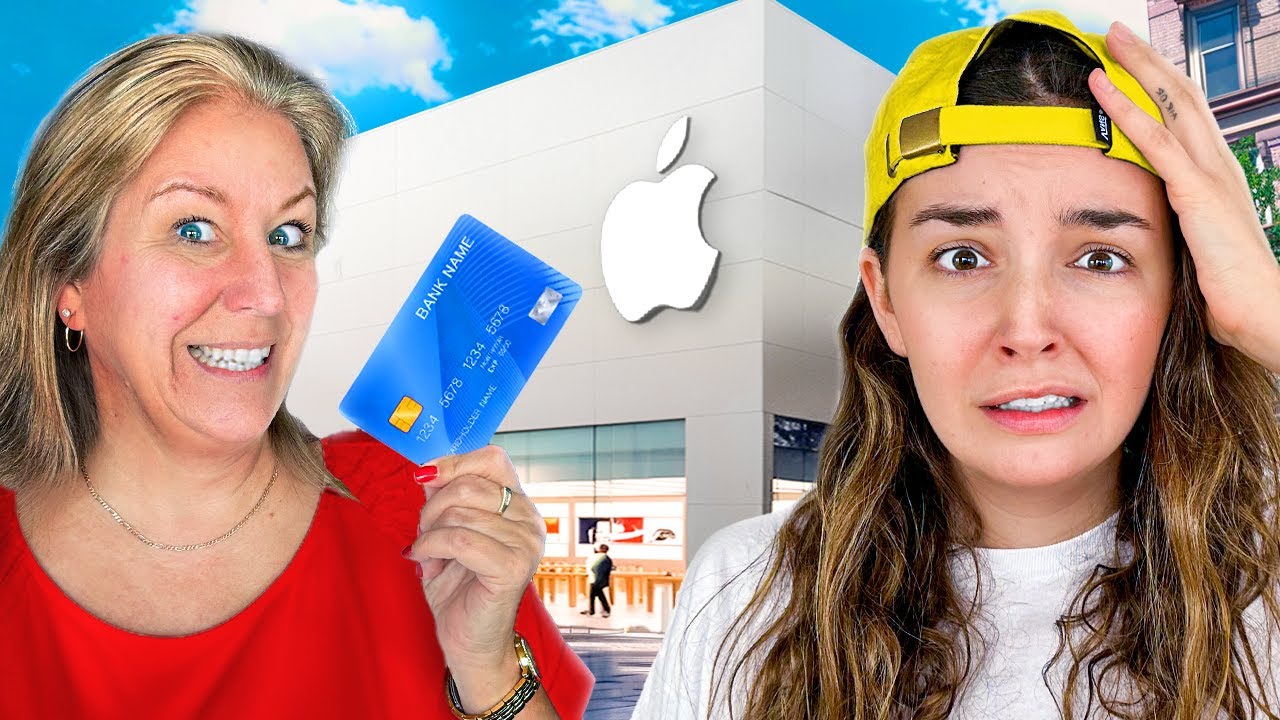 J'AI DONNÉ MA CARTE DE CRÉDIT À MA MÈRE ! (elle dépense 1000$...)