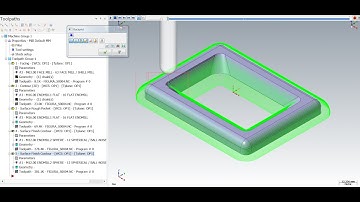 Mastercam2017 complete milling 3D surface: SURFACE FINISH CONTOUR TOOLPATH