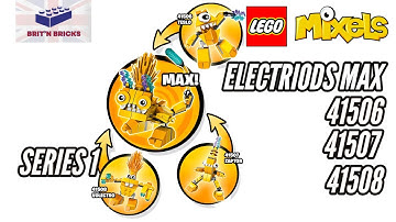 How to Combine All 3 Lego Series 1 Mixels into an Electriods Max