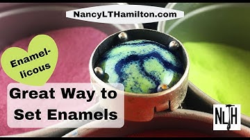 Great way to Set Stones and Enamels:  the Frame Setting! (Part 1)