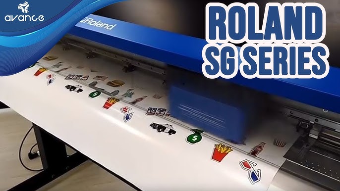 How to Make Perf Cut Vinyl Stickers with Roland BN-20A 