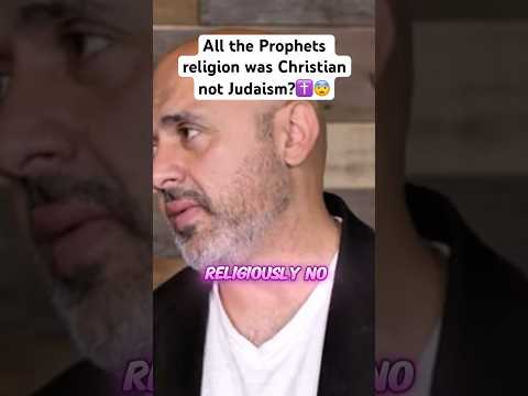 The Religion Of ALL The Prophets In The Bible Was Christian Samshamoun Bible Christian
