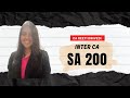 SA 200 | CA Intermediate | Basic Understanding of Auditing Concepts