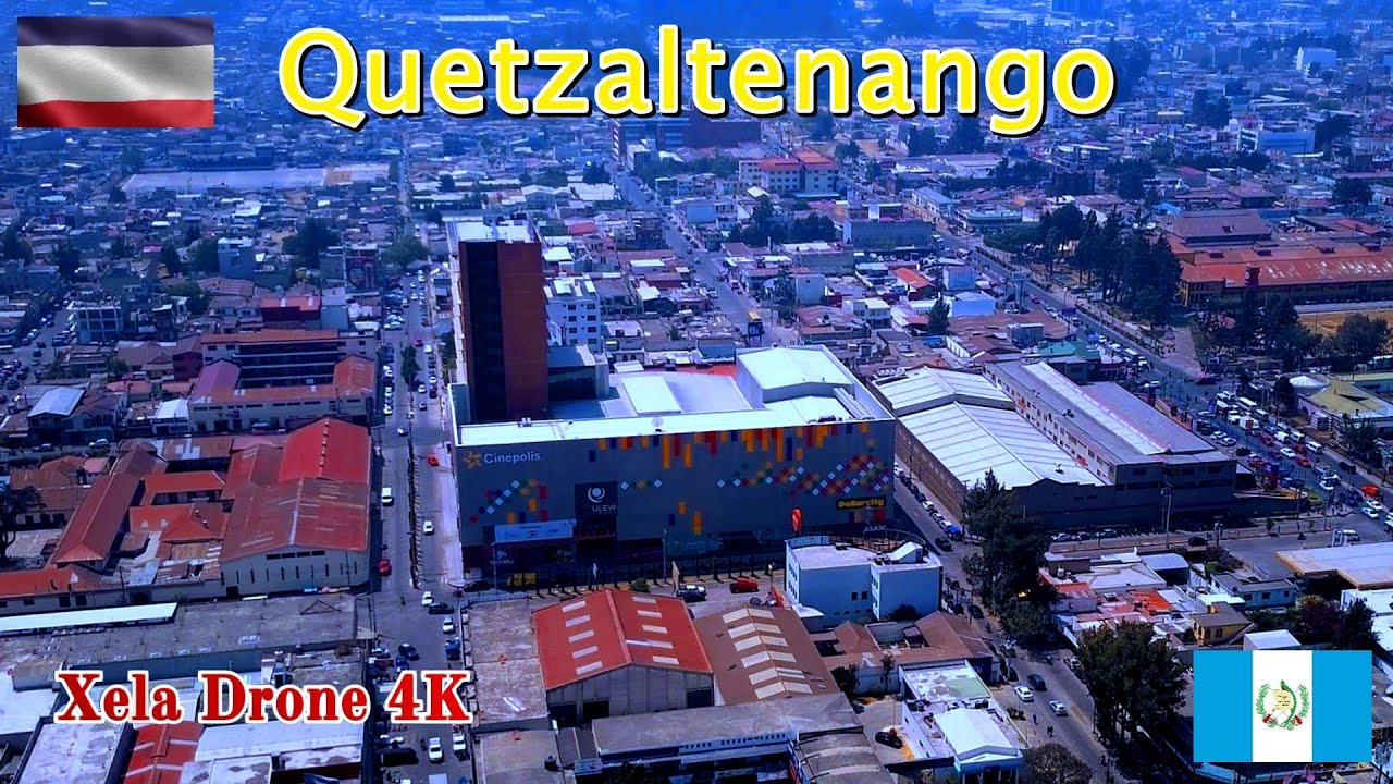 Quetzaltenango Guatemala con Drone