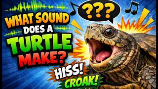 What Sound Does a Turtle Make? 