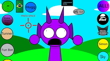 Sprunki Kick the Buddy, but DURPLE??