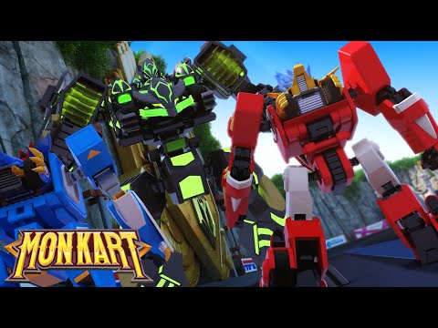 Xe Đua Siêu Nhân Biến Hình | MONKART Highlight #15 | Hoạt Hình Hay Nhất Thế Giới