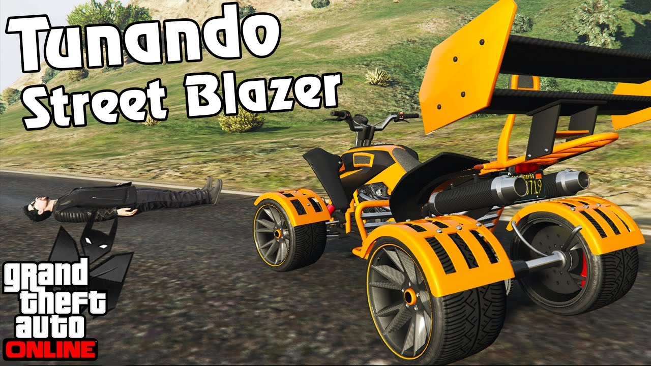 GTA 5 Fully Modified Nagasaki Street Blazer | Biker DLC ... - 