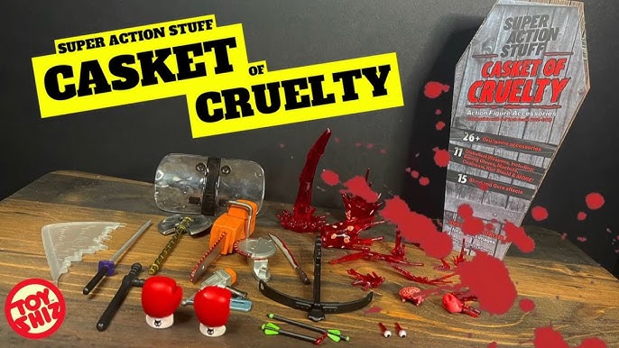 2023 THE CURSED CRATE Action Figure ACCESSORY SET