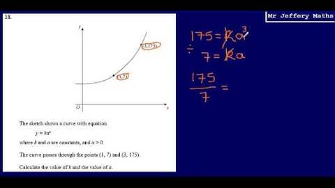 18. Exponential Graphs & Simultaneous Equations (GCSE Maths - Edexcel Practice Tests Set 2 - 3H)