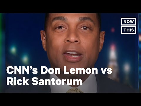 Don Lemon Slams Rick Santorum For Native American Comments