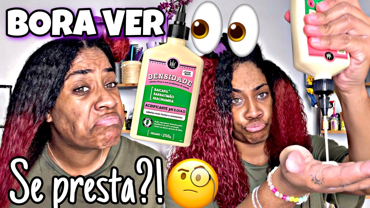 BORA VER SE PRESTA?! Testei o acidificante DENSIDADE da Lola cosmetcs 😲 ...