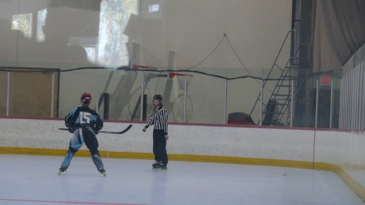 1st real inline hockey tournament game 1, 1 of 2 YouTube