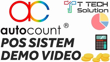 AutoCount POS System for retail & fresh mart ver 2024【Demo Video】T Tech Solution