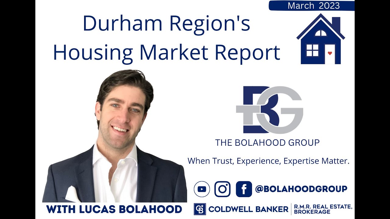 Durham Region's Housing Market Update ~ March 2023 - YouTube