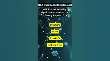 The Best Quiz to Practice DSA Skills