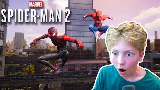 Marvel's Spider-Man 2 - OFFICAL OPEN WORLD TRAILER REACTION!