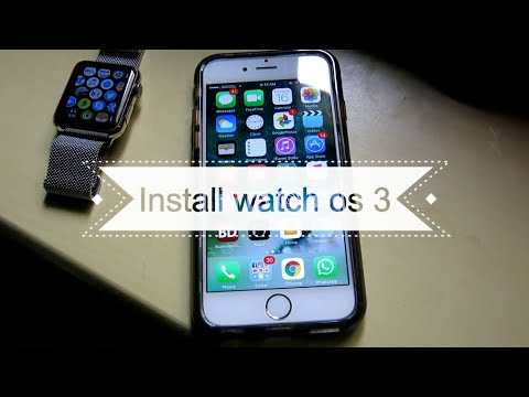 watchOS 3 및 IOS 10을 무료로 설치하세요! 개발자 계정 없음
