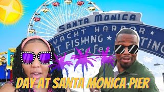 🚨Santa Monica Pier 2021🚨 | Kid Free Date Night | Touring Santa Monica Pier |