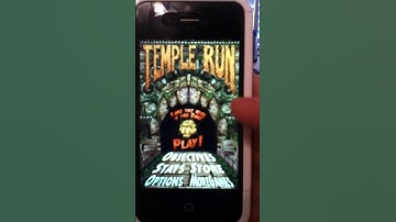 TEMPLE RUN CHEAT/GLITCH