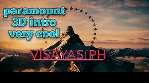 My 3D paramount intro using kinemaster very cool