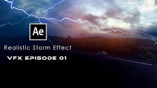 Information How to create a realistic storm effect | After effects tutorial | VFX ep-01 News