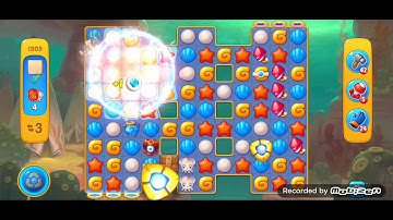 Fishdom Hard level 1909. NOboosters