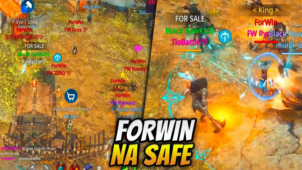 PT DO BAIANO TIRANDO A PAZ DA FOR WIN | MIR4