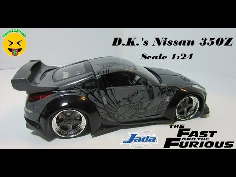 D.K.'S Nissan 350Z Diecast 1:24 Jada Fast And Furious - Youtube