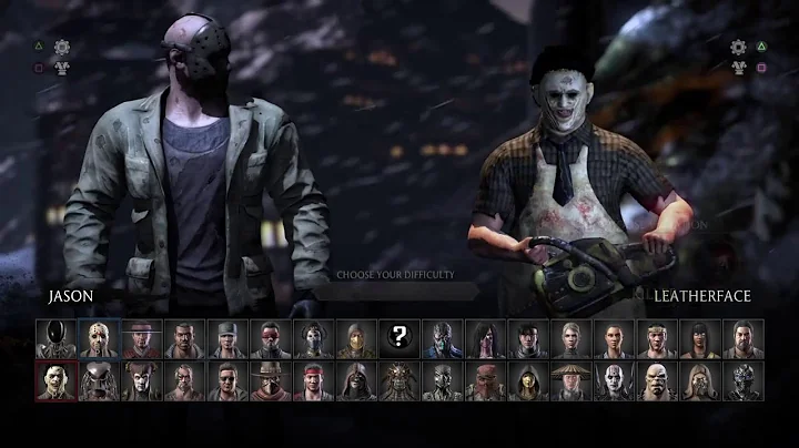 Mortal Kombat X - Jason Voorhees vs. Leatherface