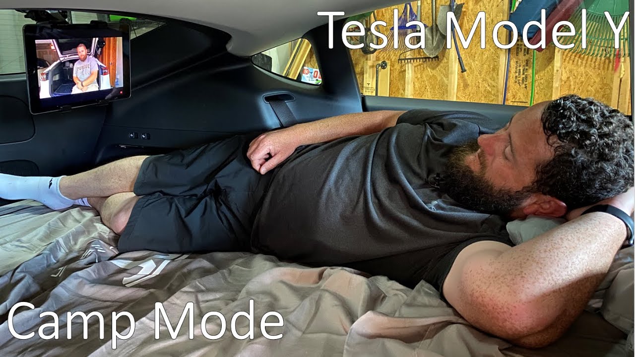 Tesla Model Y Camp Mode 