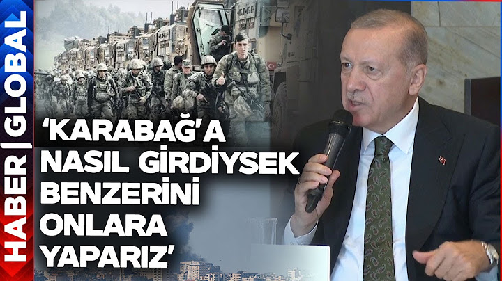 "Biz Karabağ'a Nasıl Girdiysek Benzerini Onlara Yaparız" Erdoğan Masaya Vurdu İsrail'e Gözdağı Verdi