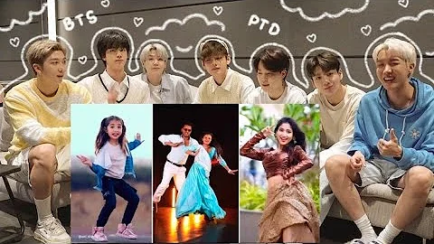 BTS REACTION Must Watch New Song Dance Video 2024, Anushka Sen,  Jannat Zubair Indias Best Tik tok