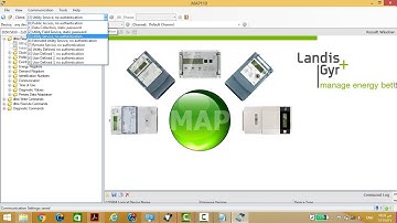 SOFTWARE MAP 110&120 (LANDIS+GYR  METER)