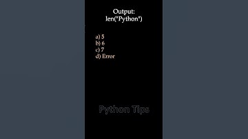 Python Q&A-serie (Q19) | Python Interview Prep #shorts
