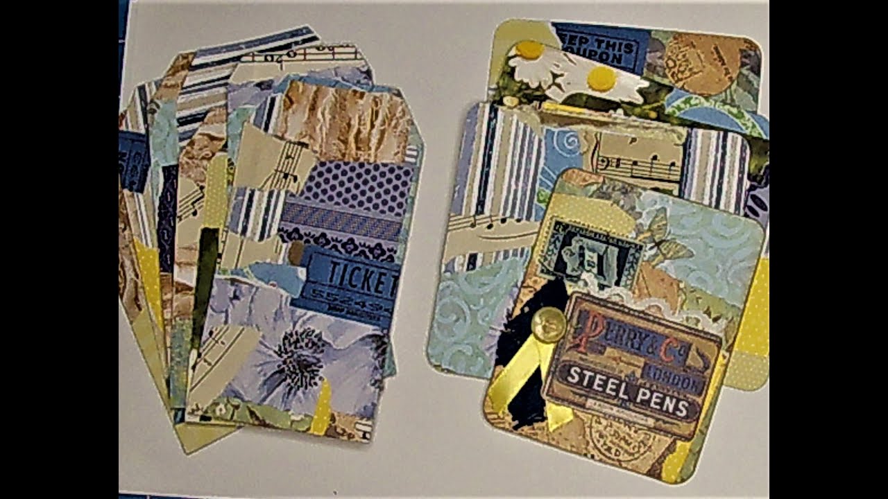 Use your scraps/ Junk Journal / Tutorial - YouTube